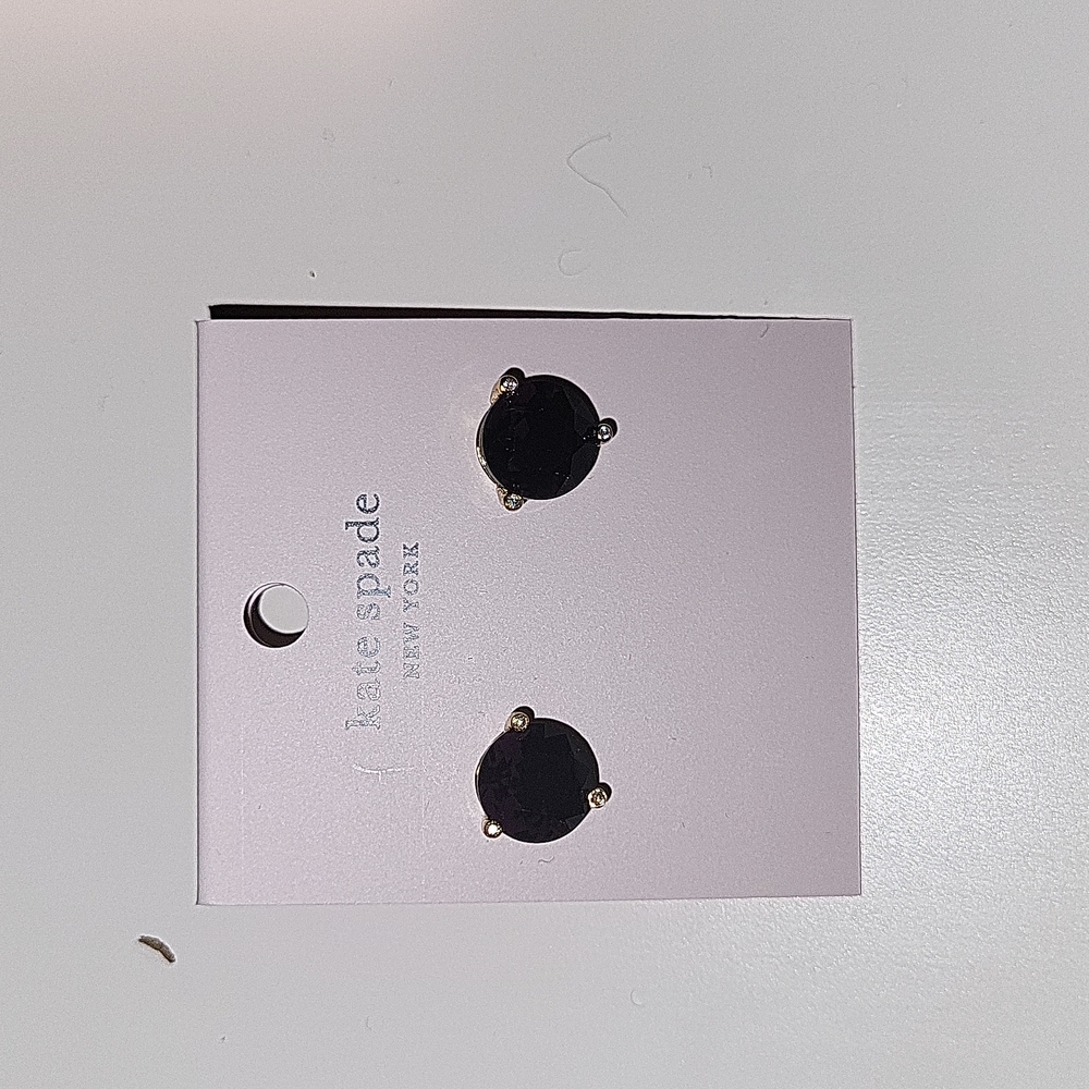 NWT PURPLE Kate Spade rise and shine purple earrings